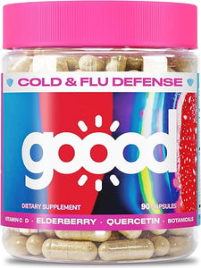 Goood Immunity Booster for Adults - Vitamin C with Zinc & Quercetin Supplements for Immunity Support - Elderberry Supplements for Immunity Boost - Non Allergenic Gluten Free Non-GMO Immune Booster in Pakistan