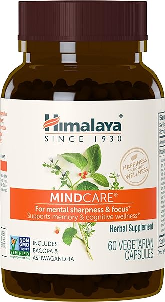 MindCare, Nootropic Brain Supplement Booster for Mental Sharpness, Focus, Memory & Cognitive Wellness, 1170 mg, 60 Capsules in Pakistan