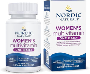 Women’s Multivitamin One Daily - Skin, Hair, Energy, & Bone Support - Immunity Supplement - 20 Essential Nutrients - 30 Tablets - 30 Servings in Pakistan