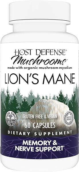 Host Defense Mushrooms Lion's Mane - Brain He in Pakistan