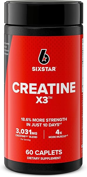 Six Star Creatine Pills Post Workout X3 Creat in Pakistan