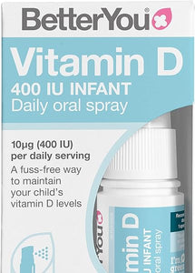 D400 Infant Vitamin D Oral Spray - Convenient Alternative for Tablets - Specially Formulated for Children Under 3 Years - Simple and Pure Formulation - Vital for Kids Development - 0.5 oz in Pakistan