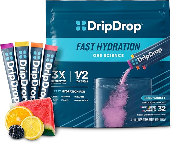 DripDrop Hydration - Bold Variety Pack - Elec in Pakistan