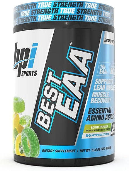 Essential Amino Acids EAA Powder - Pre, Intra & Post Workout Drink - BCAA Powder for Men & Women, EAA + BCAA + Hydration. Advanced Formula with 10g of EAA. (Sour Power) in Pakistan