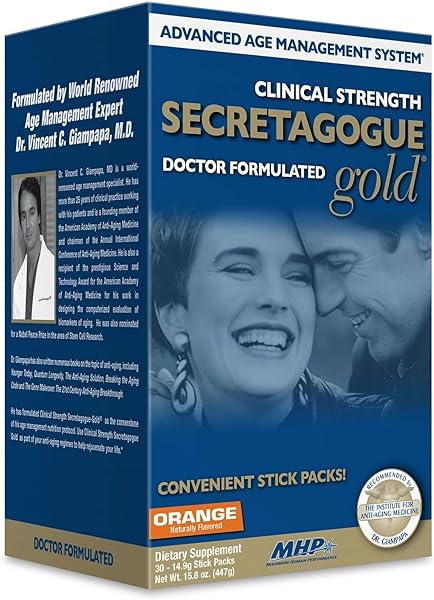 MHP Secretagogue Clinical Strength-Gold, Orange, 30 Count in Pakistan