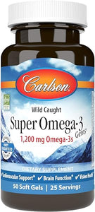 Super Omega-3 Gems, 1200 mg Omega-3s, Wild Caught, Sustainably Sourced, 50 soft gels in Pakistan