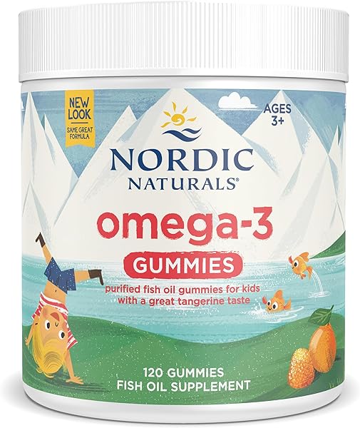 Nordic Omega-3 Gummies, Tangerine - 120 Gummi in Pakistan