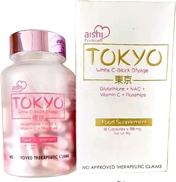 Tokyo White C-Block Dyfage Glutathione, 60 Ca in Pakistan