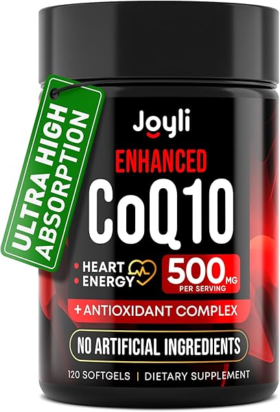 High Absorption CoQ10 500MG - Co Q 10 Supplem in Pakistan