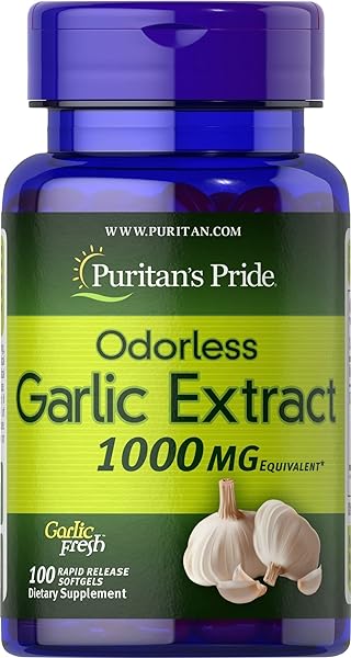 Odorless Garlic 1000 Mg, 100 Total Count in Pakistan