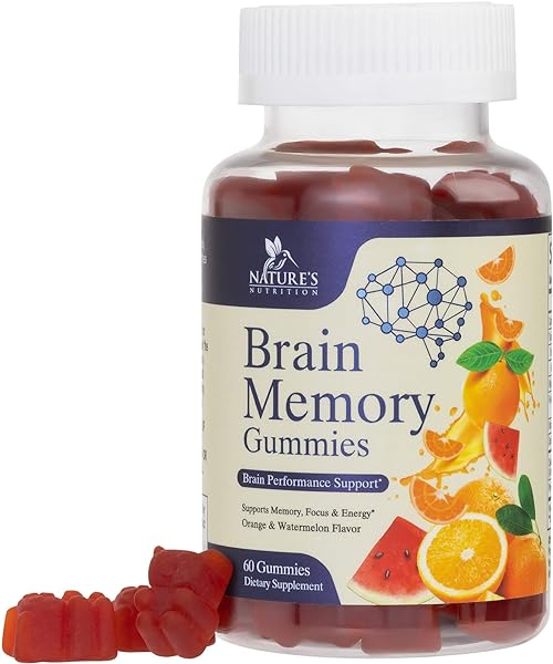 Brain Supplement Gummy for Memory, Focus & Co in Pakistan