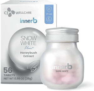 Innerb Snow White (28 Servings, 4 Weeks) - UV Protection and Antioxidant Boost, Premium Korean Skincare Supplement by CJ Wellcare. Honeybush Extract, Vitamin C. in Pakistan