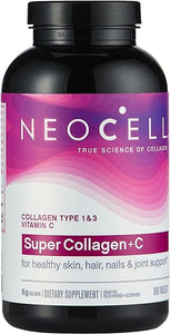 Super Collagen Plus Vitamin C, Skin, Hair and Nails Supplement, Includes Antioxidants, Tablet, 360 Count, 1 Bottle in Pakistan