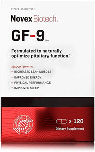 GF-9 – HGH Boosting Supplement for Men - Workout Supplement for Men – Boost Growth Hormone Naturally, 120 Capsules (30-Day Supply) in Pakistan