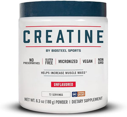 BIOSTEEL Stackables Creatine Monohydrate Powder, Gluten Free and Non-GMO Formula, Unflavored, 72 Servings in Pakistan