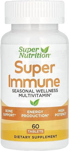 Super Nutrition Super Immune, Immune-Strengthening Multivitamin with Glutathione, 60 Tablets in Pakistan