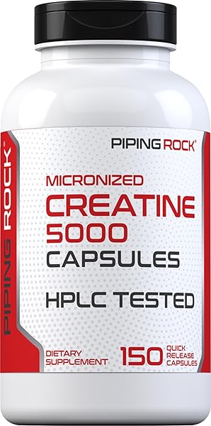 Piping Rock Creatine Monohydrate Capsules | 5 in Pakistan