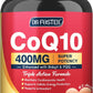 DRFOSTER CoQ10 400mg with PQQ & Shilajit - High Absorption with Bioperine Coenzyme Q10 Supplements - Powerful Antioxidant for Heart in Pakistan