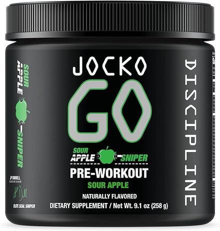 Pre Workout Powder with L-Citrulline, Nootropic & Caffeine for Endurance & Stamina - Keto, Sugar Free Blend for Distance Running, Cycling, Jiu Jitsu - 30 Servings (Sour Apple) in Pakistan