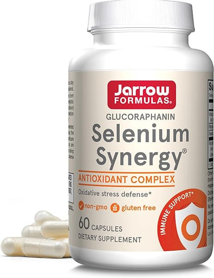 Jarrow Formulas Selenium Synergy Antioxidant Complex, Dietary Supplement, Immune Support and Oxidative Stress Defense, 60 Capsules, Up to 60 Day Supply in Pakistan