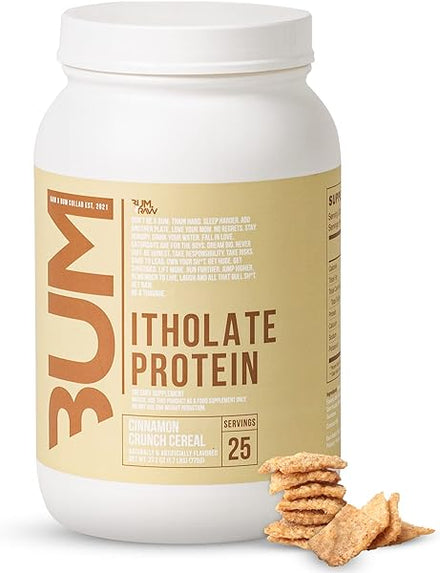 Whey Isolate Protein Powder, Cinnamon Crunch (CBUM Itholate Protein) - 100% Grass-Fed Sports Nutrition Powder for Muscle Growth & Recovery - Low-Fat, Low Carb, Naturally Flavored - 25 Servings in Pakistan