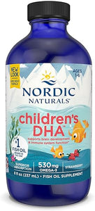 Children’s DHA, Strawberry - 8 oz for Kids - 530 mg Omega-3 with EPA & DHA - Brain Development & Function - Non-GMO - 96 Servings in Pakistan