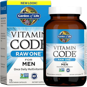 Multivitamin for Men, Vitamin Code Raw One - Once Daily, Vitamins Plus Fruit, Veggies & Probiotics, 75 Count in Pakistan