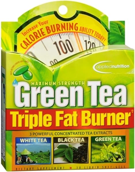 Green Tea Triple Fat Burner Liquid Soft-Gels 30 Soft Gels (Pack of 4) in Pakistan in Pakistan