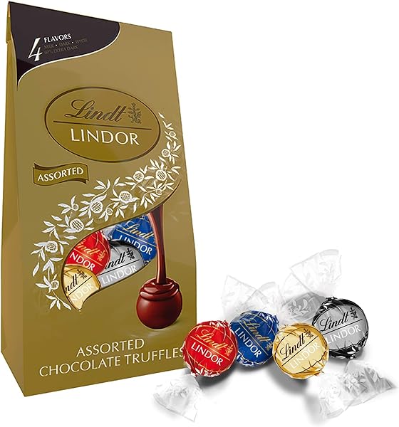 LINDOR 4 Flavors Assorted Truffles, 19 oz. Ba in Pakistan