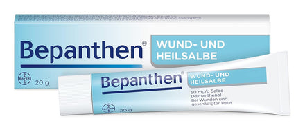 Bepanthen Wound and Healing Ointment, Supports Healing of Small, Superficial Wounds and Scaly-Cracked Skin Areas