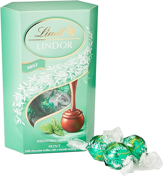 Lindor Milk Mint Chocolate Truffles Box, 200  in Pakistan