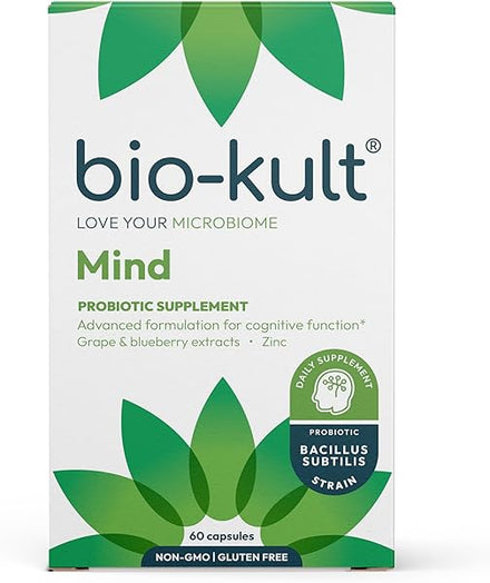 Mind, Probiotic, Bacillus Subtilis PXN 21, Targets Cognitive Function, with Zinc Citrate, 60 Count in Pakistan