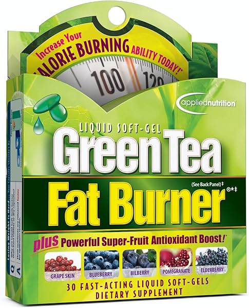 Liquid Soft-Gel, Green Tea, Fat Burner - 30 C in Pakistan