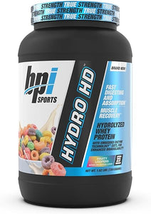 Hydro HD - 100% Hydrolyzed Whey Protein Powder - Muscle Growth, Recovery, 25g of Protein, Low Carb, Low Sugar, Fast Absorbing (23 Servings, Fruity Loopers) in Pakistan