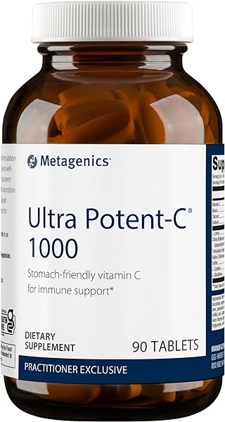 Metagenics Ultra Potent-C 1000 - Gentle, Buffered Vitamin C Supplement - Immune Support Supplement* - Ascorbic Acid - 90 Tablets in Pakistan in Pakistan