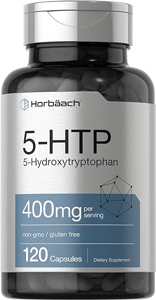 Horbäach 5HTP 400mg Capsules | 120 Count | E in Pakistan