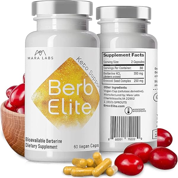 Mara Labs BerbElite | 350mg Berberine HCL & B in Pakistan