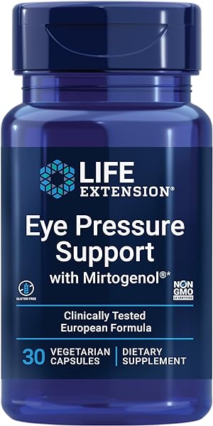 Eye Pressure Support with Mirtogenol - Eye Health Supplement for Healthy Eye Pressure - with French maritime pine bark – Gluten-free, vegetarian, non-GMO - 30 capsules in Pakistan in Pakistan