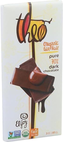 Pure Organic Dark Chocolate Bar, 70% Cacao, 1 in Pakistan