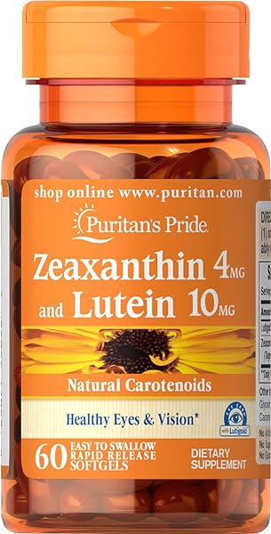 Zeaxanthin 4mg with Lutein 10mg, Supports Healthy Eyes and Vision*, 60 ct in Pakistan