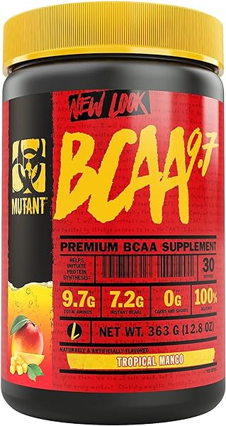 BCAA 9.7 Supplement BCAA Powder with Micronized Amino Energy Support Stack, 348g - Tropical Mango in Pakistan