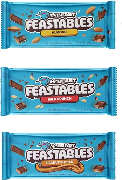 Feastables Beast Bar Peanut Butter Milk Choco in Pakistan