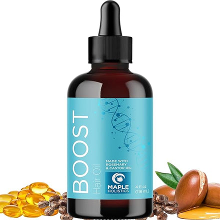 Hair Oil for Damaged Hair and Hair Growth - Thickening Rosemary Hair Growth Oil for Women and Men for Frizzy Thin and Weak Hair - Vegan Scalp Oil Hair Growth Formula with Jamaican Black Castor Oil in Pakistan