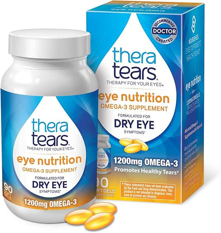 TheraTears Omega 3 Supplement, 1200mg, 90 ct (Pack of 1) in Pakistan