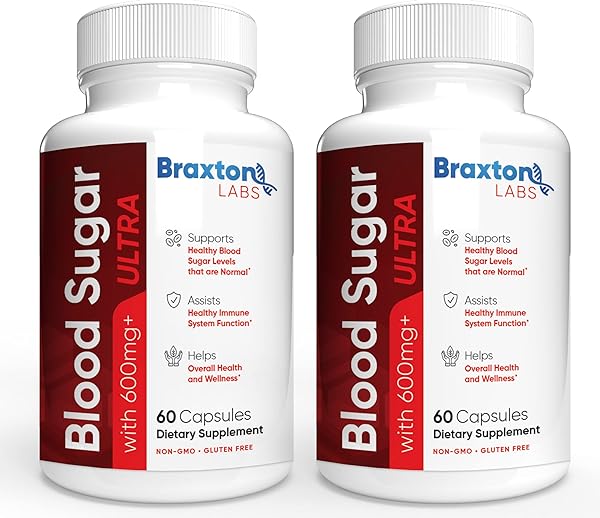 2 Pack Braxton Labs Blood Sugar Ultra 60x2 12 in Pakistan