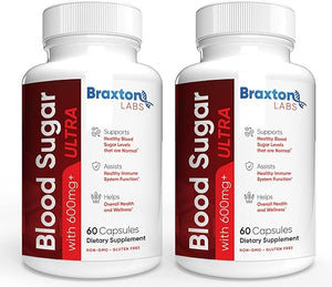 2 Pack Braxton Labs Blood Sugar Ultra 60x2 120 Capsules in Pakistan