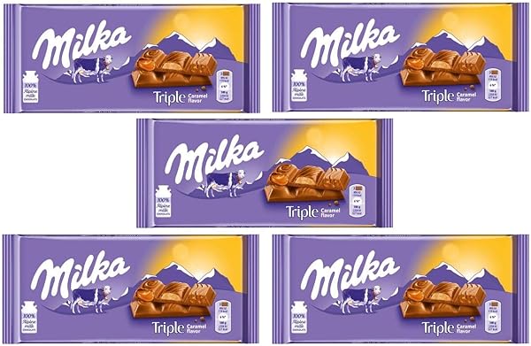 Triple Caramel Filling Milk Chocolate, 90g (P in Pakistan