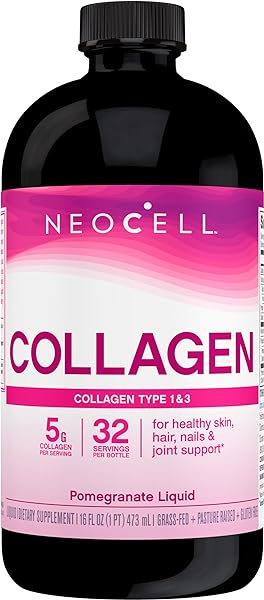 Liquid Collagen, Skin, Hair, Nails and Joints Supplement, Includes Fruit Juice Concentrates and Green Tea Blend, Pomegranate, 16 oz., 1 Bottle in Pakistan