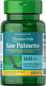 Saw Palmetto Standardized Extract 160 mg Softgels, 60 Count(Pack of 1) in Pakistan