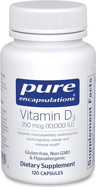 Pure Encapsulations Vitamin D3 250 mcg (10,00 in Pakistan
